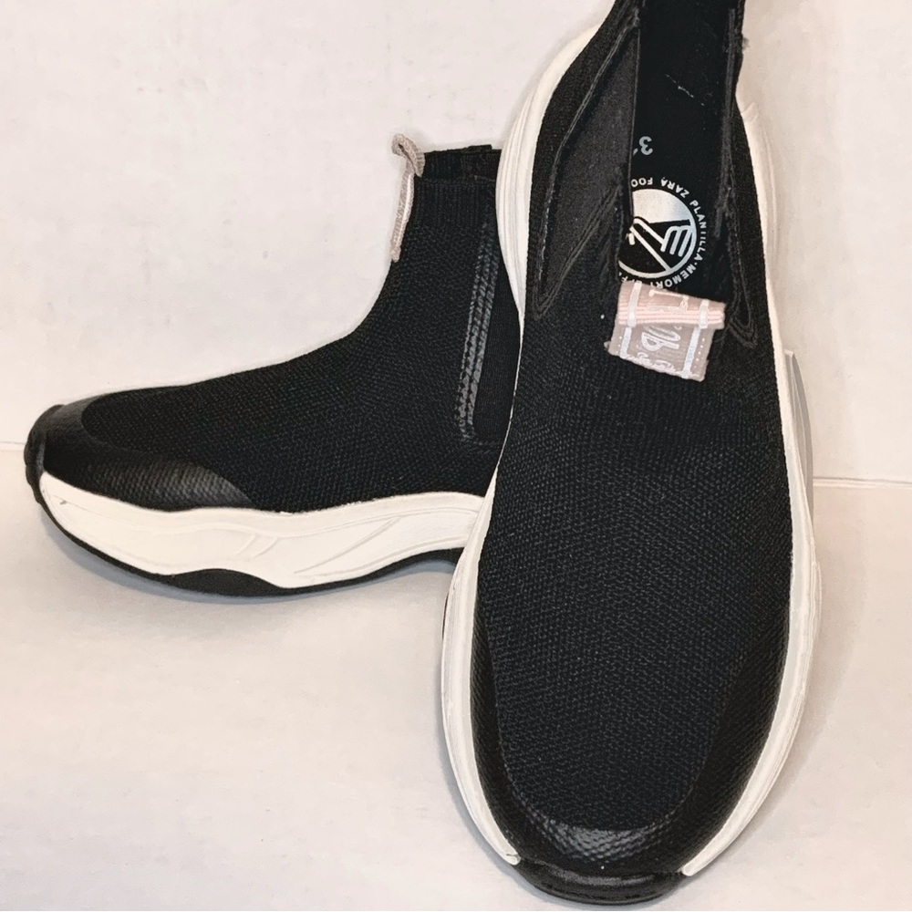 NWT ZARA BLACK SOCK SHOES
